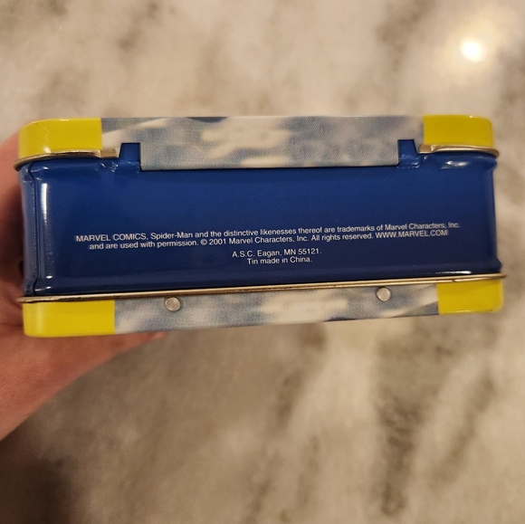 2001 Ultimate Spiderman Mini Lunch Box | Tin | Marvel Comics - Picture 5 of 7